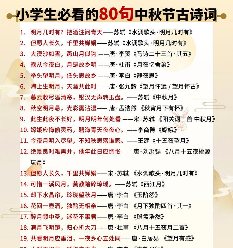 团圆月华（唯美短句倾述内心）