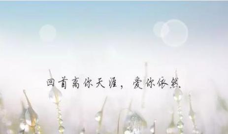 十月的伤感，唯美短句传递心情（用25个段落打造的朋友圈说说）