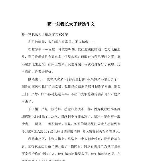 冬晨寻觅（一段关于寻找）