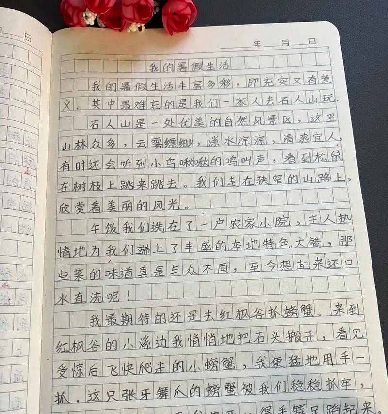 暑假乐趣多——一位学生的暑假生活（百变旅行）