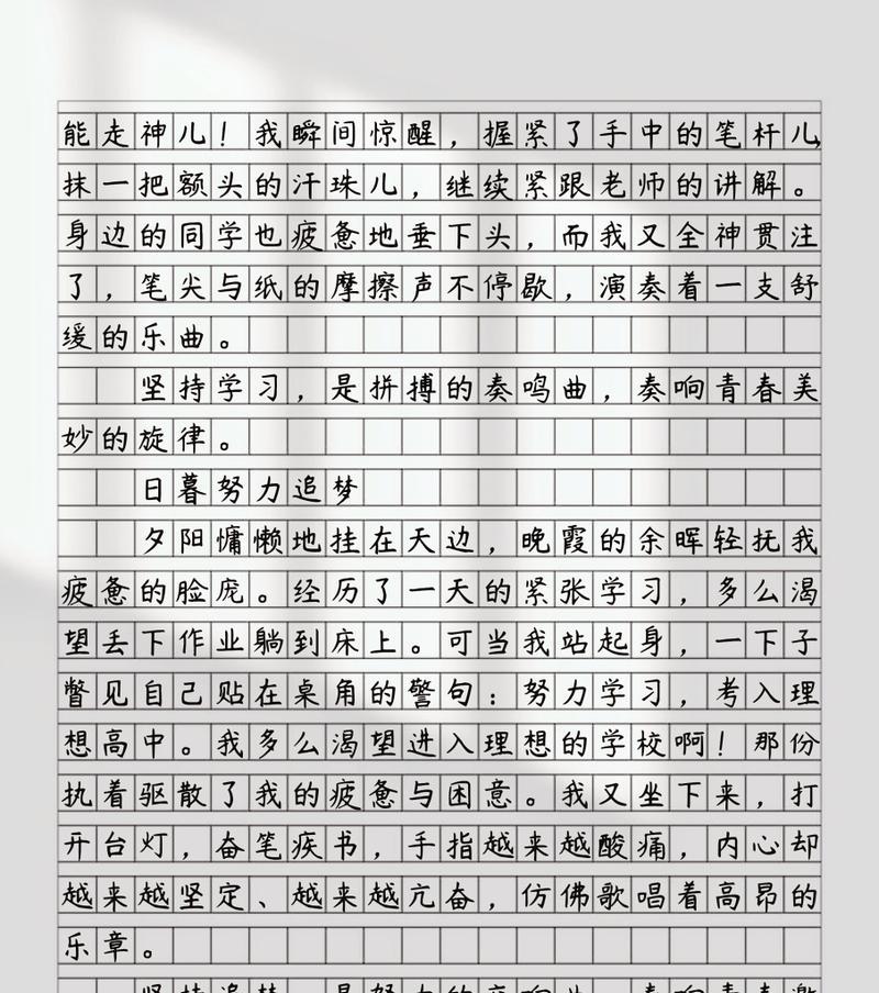我的人生，我的青春（回忆在岁月中闪耀的光辉）