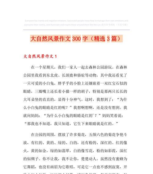 美丽风景在哪里可以找到？如何规划一次完美的旅行？