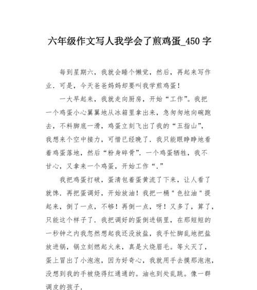 厨房里的新掌勺人（厨房里的新掌勺人）