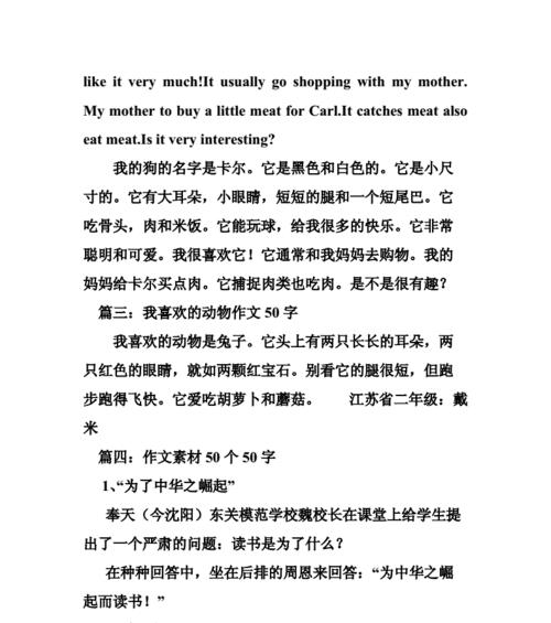 小狗的优秀表现（一只小狗教给我的道理）