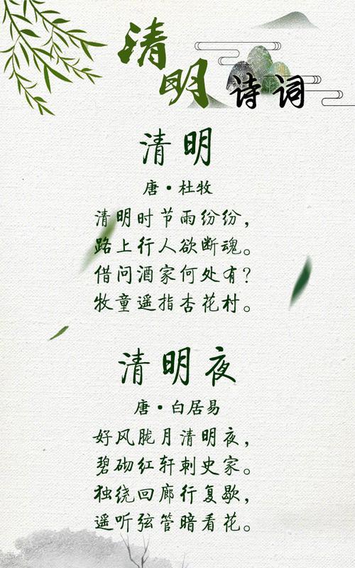 《细雨绵绵，清明思古情》