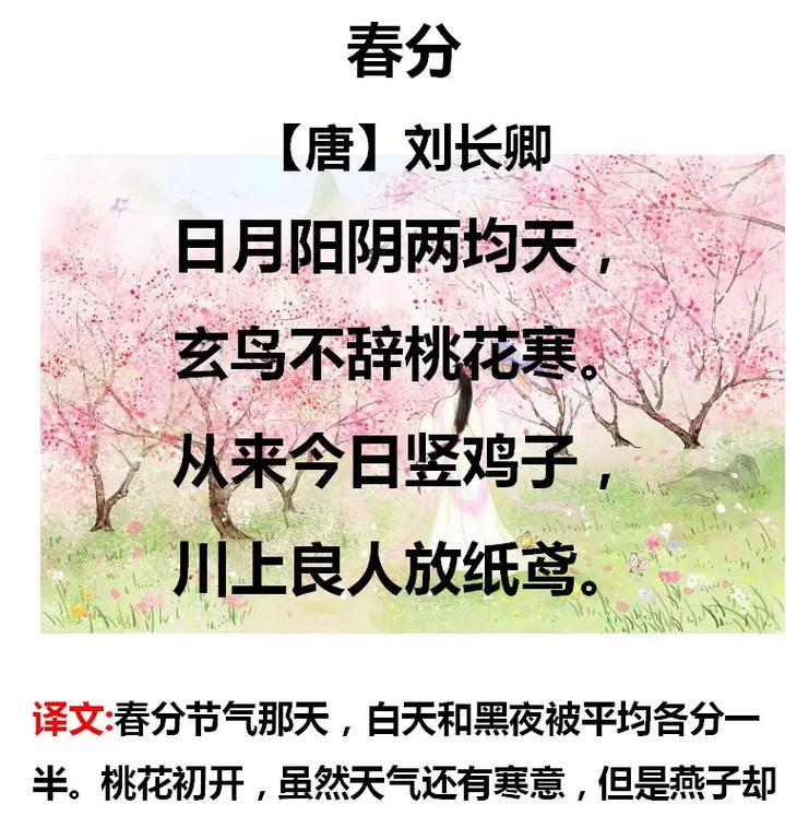 春分至，万物生——古风篇