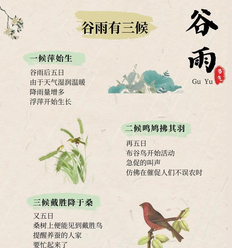 谷雨时分，诗韵盎然
