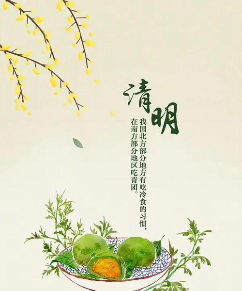 《柳絮轻扬，清明情长》