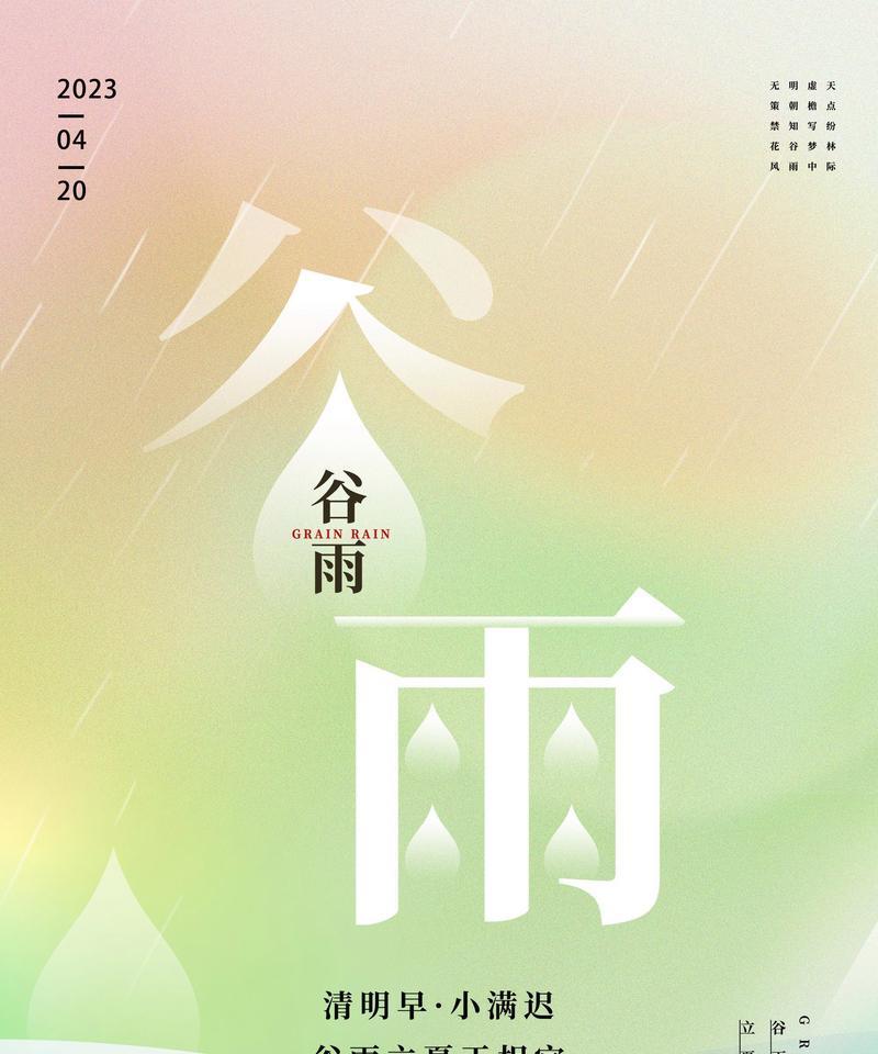 谷雨海报怎么写才吸引人？（《春雨贵如油，谷雨润心田——与闺蜜的雨中漫步》）