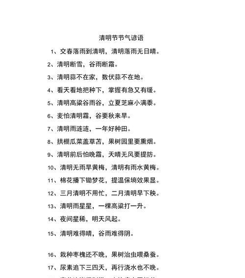 永康清明节有哪些独特风俗？（《清明翠柳话风流》）