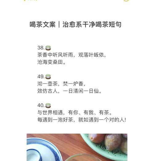 夏至户外喝茶文案怎么写？（《夏至茶语：古风雅致，盈袖茶香》）