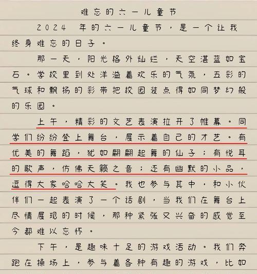以六年级儿童节联欢作文为话题的作文怎么写（《童心未泯，乐在六一》）
