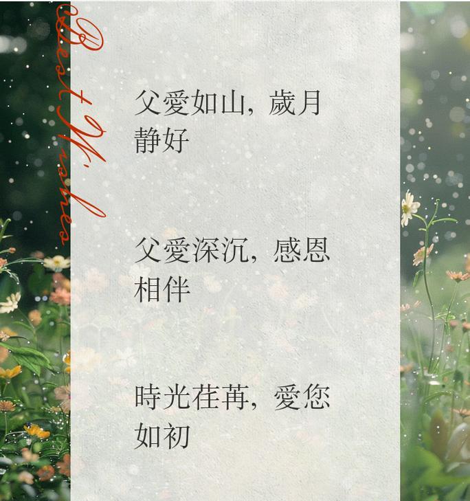 有关父亲节饮料礼物祝福语的句子怎么写（《孝子酒香寄深情，父亲节里敬茶心》）