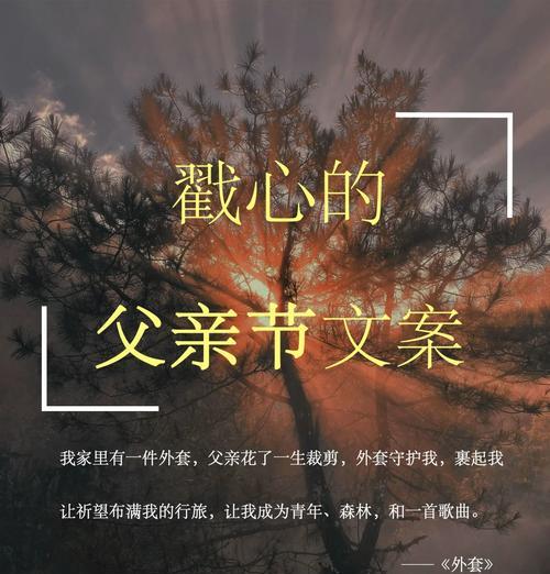 祝干爸父亲节快乐怎么说（《承恩父德，祝寿如松》）
